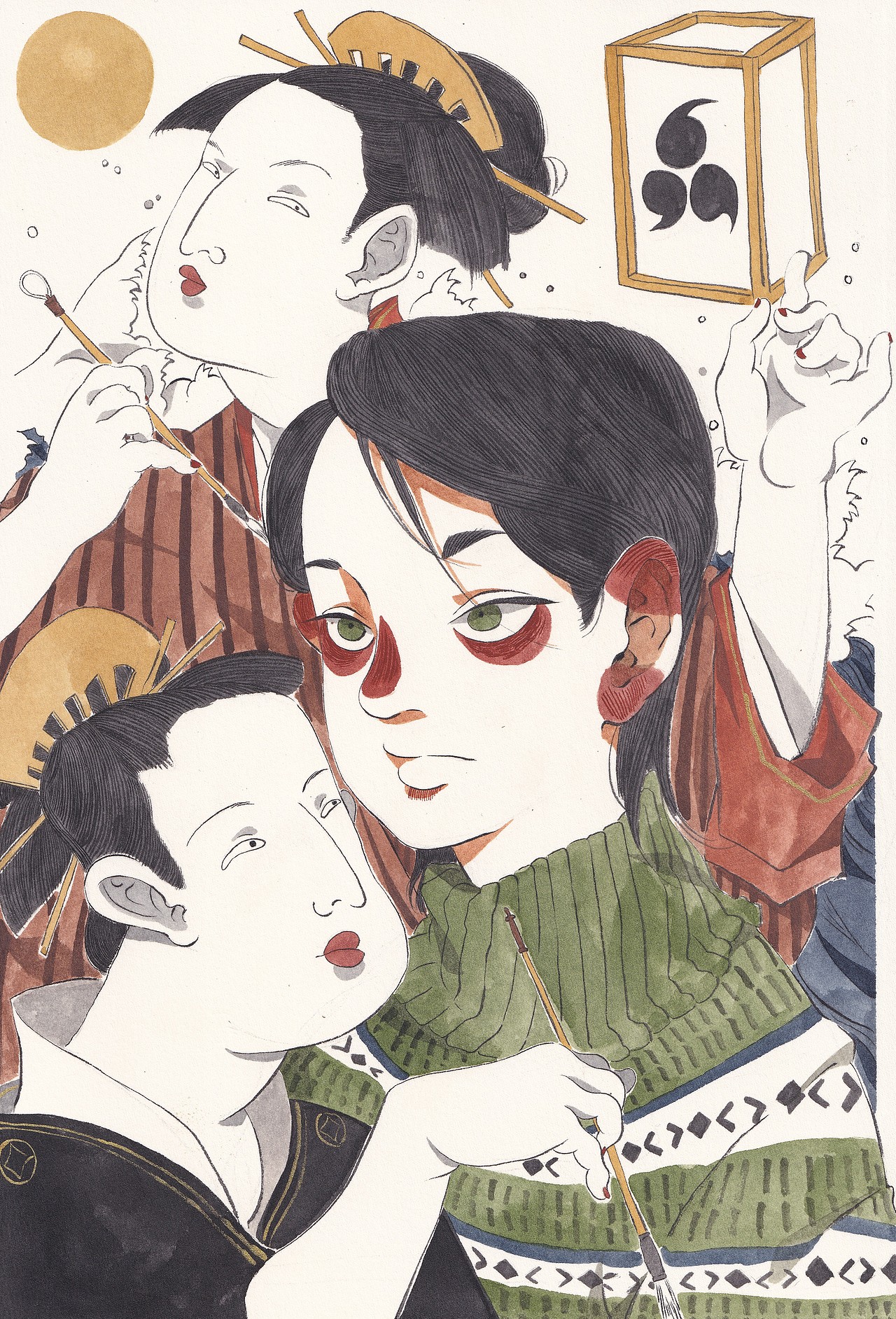 HY.何的2020绘画总结（图ZMjM5Mzg2MTQ0） - 艺术插画 - 站酷设计师HY何624原创素材 - 站酷ZCOOL