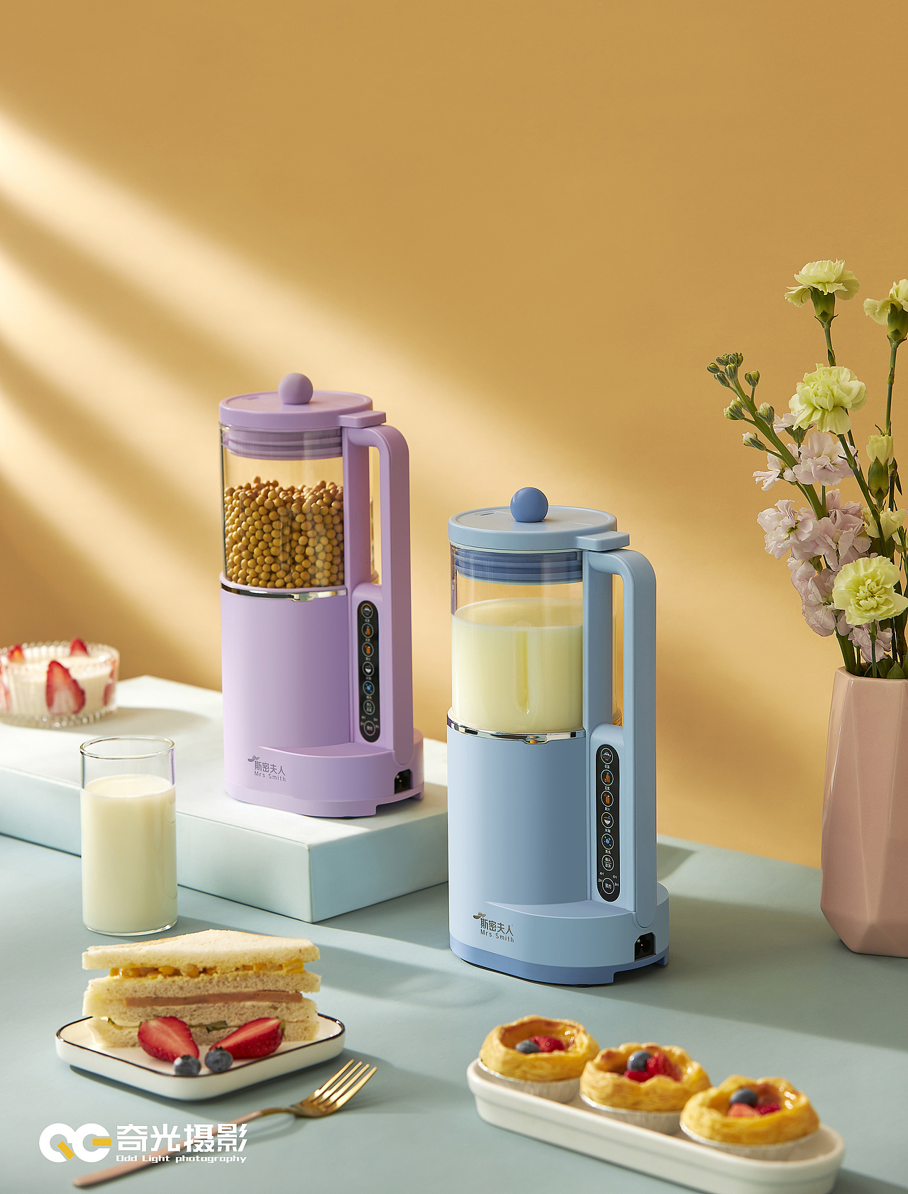 小家电拍摄︱破壁机场景图片︱奇光摄影