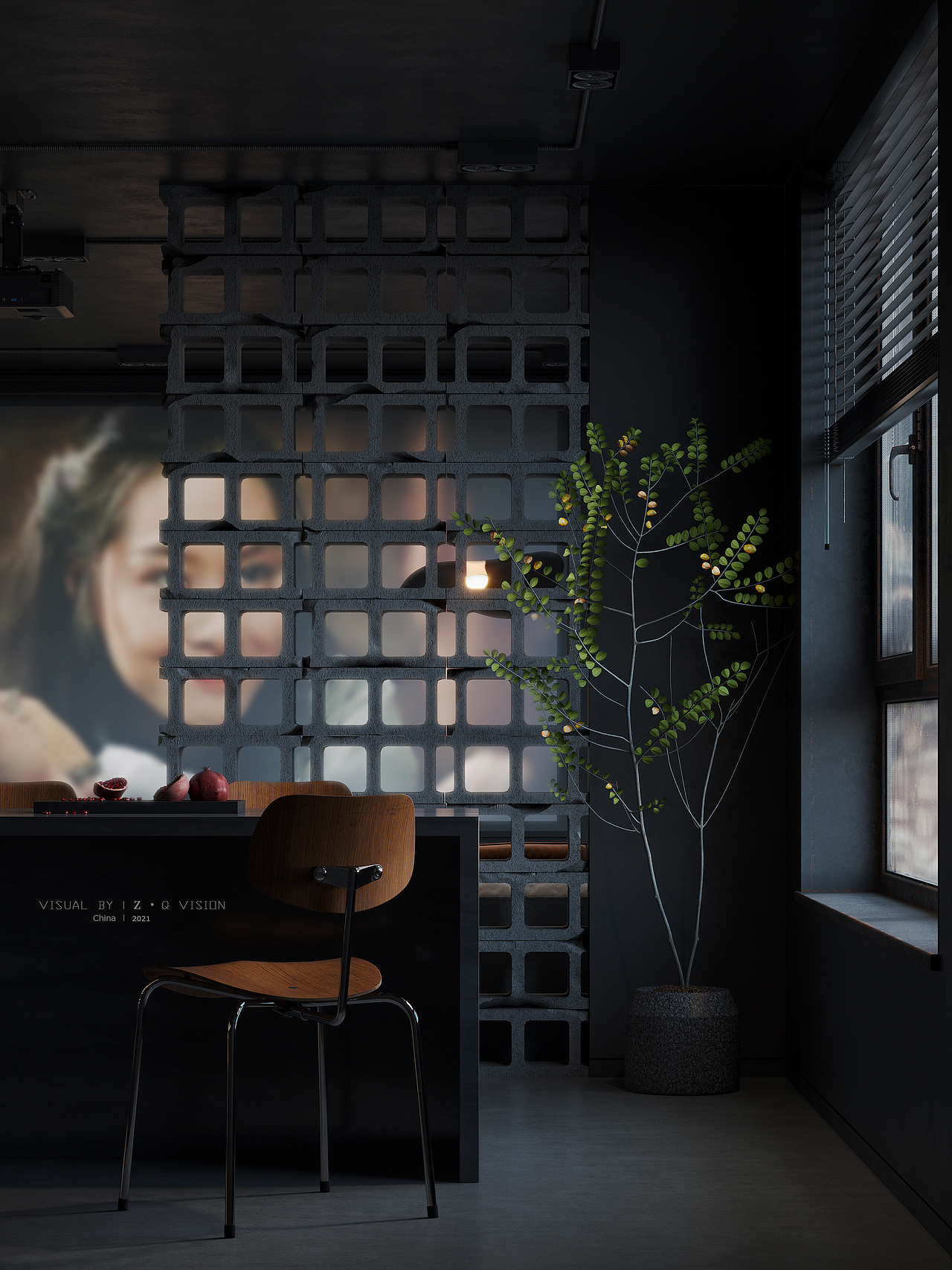 一个家装 | 乌漆嘛黑（图ZMjc0NDI5MzUy） - 家装设计 - 站酷设计师左虔原创素材 - 站酷ZCOOL