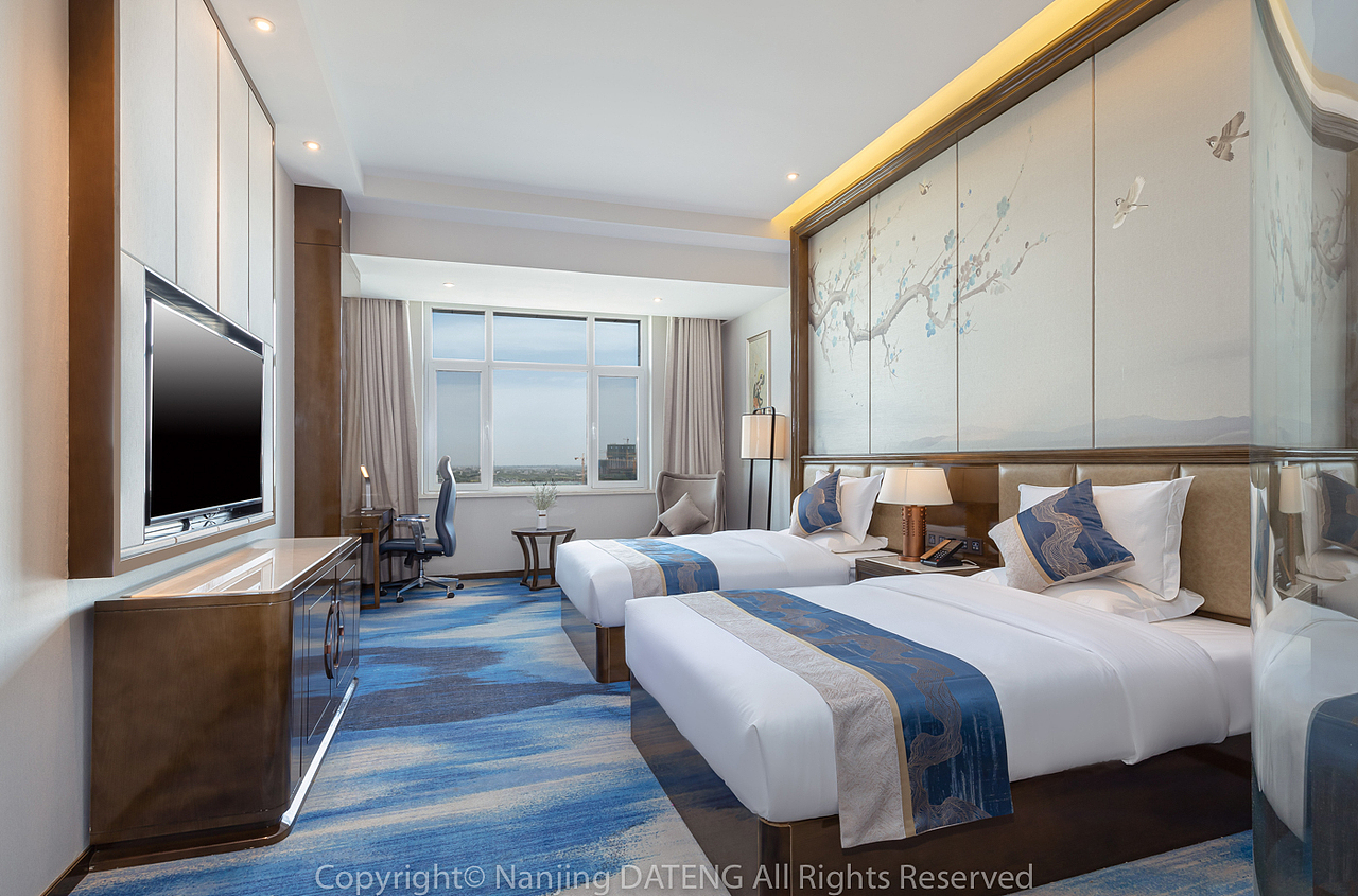 甘肃武威凯尔曼国际酒店|四星级酒店客房外观拍摄摄影