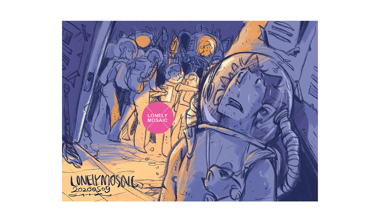 《马克与赛克》疫情篇（图ZMjEzMjM5NDY4） - 商业插画 - 站酷设计师Simon小火原创素材 - 站酷ZCOOL