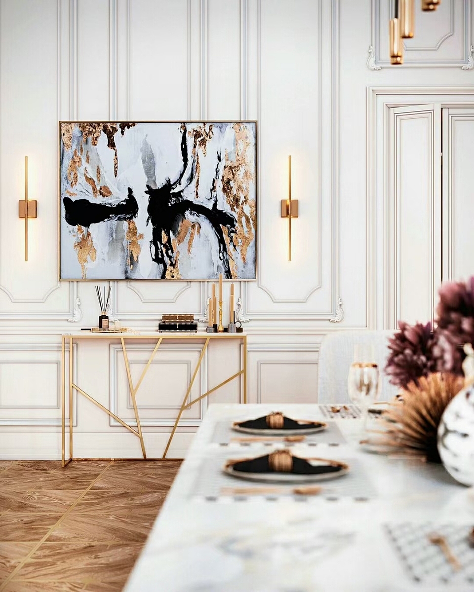 优雅简欧,低调奢华的家