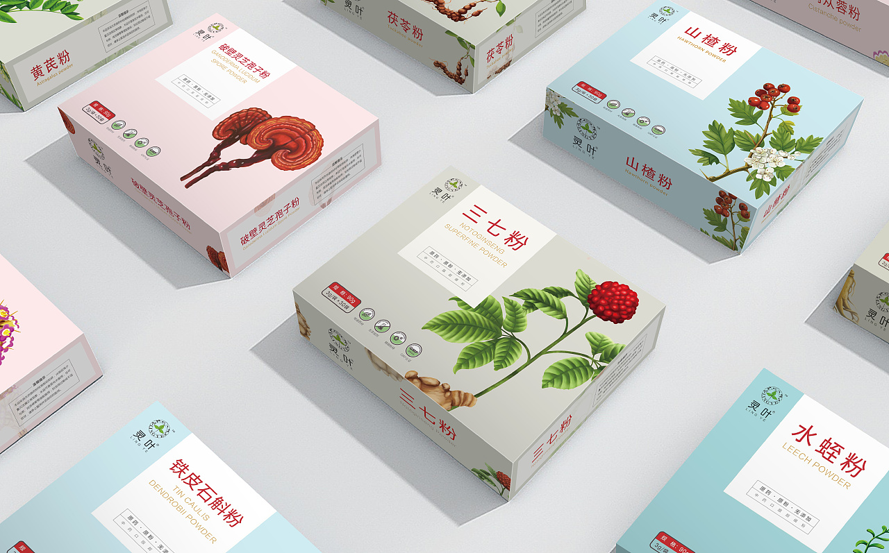 中药粉包装设计