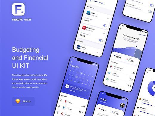 海外金融app概念UI设计