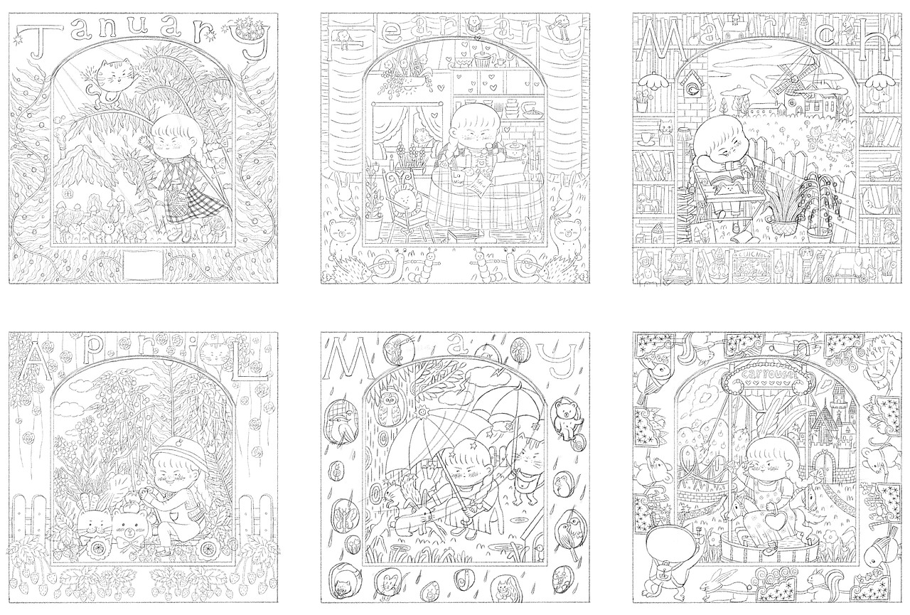 快乐每一月|橘酱的每月生活