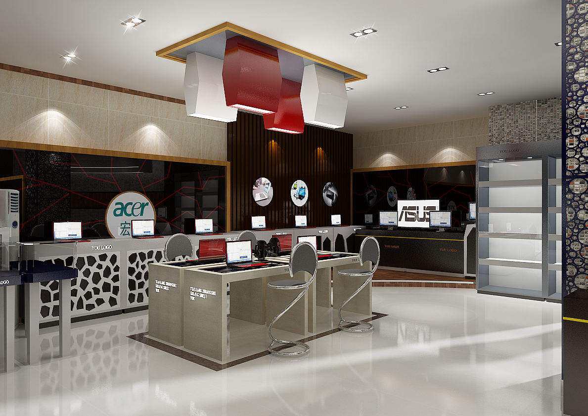 手机店装修设计效果图