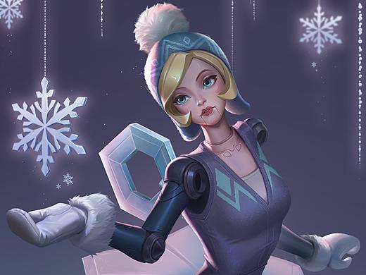 冰雪节发条皮肤