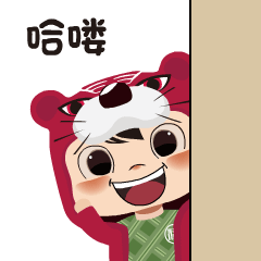 卡通形象ip设计中粮集团福小满表情包设计