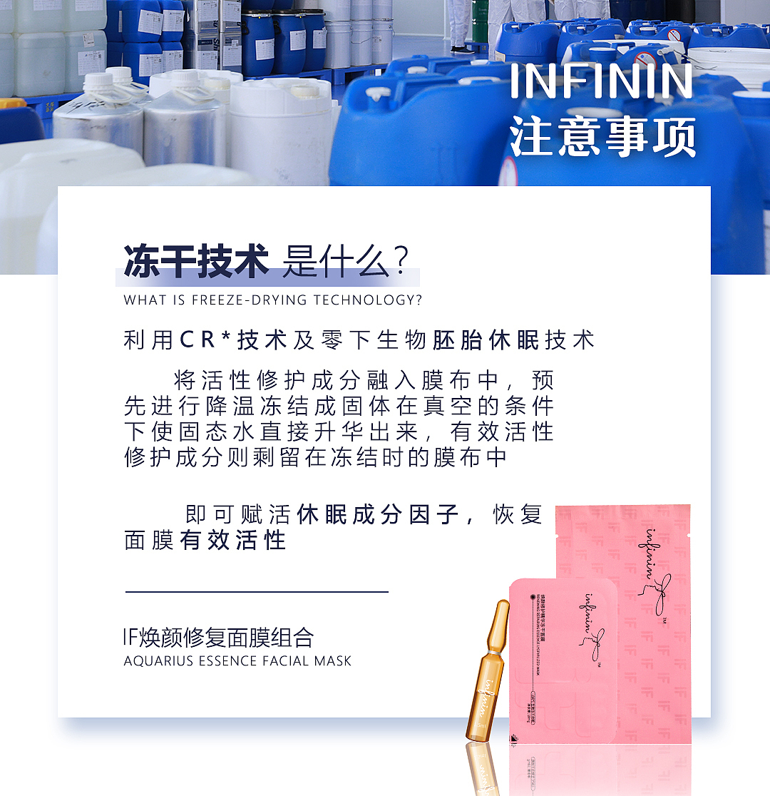 面膜精华系列问答海报