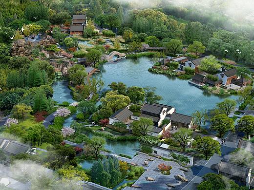 济宁效果图设计济宁效果图制作济宁园林设计效果图