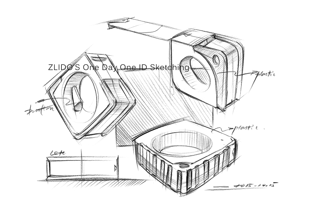 2015产品设计手绘10月 一日一画