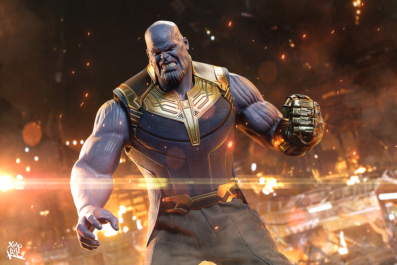 「玩具摄影」HT 复仇者联盟3 灭霸