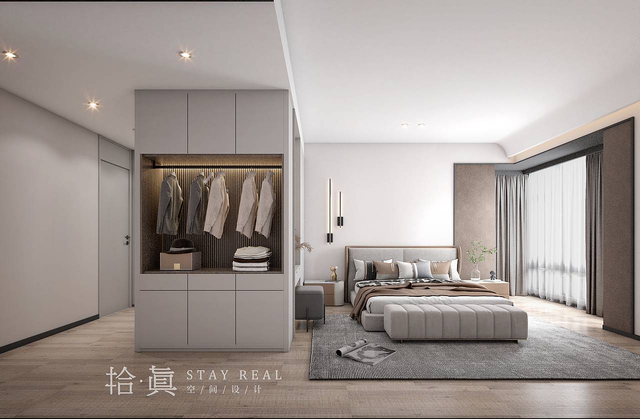 拾眞·创建|昆明 星雅俊园220㎡ 大平层 现代极简风格