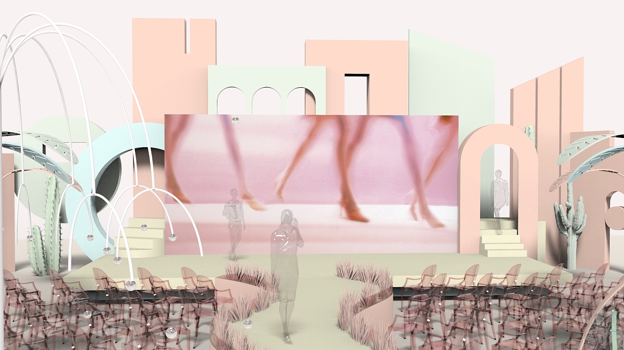 西班牙红墙La Muralla Roja舞台设计