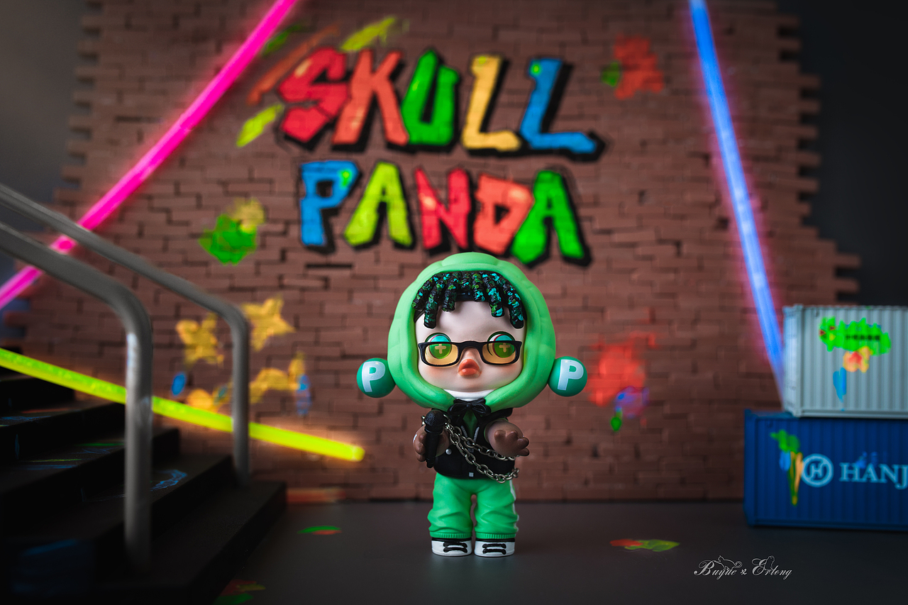 盲盒拍摄-skullpanda熊喵热潮