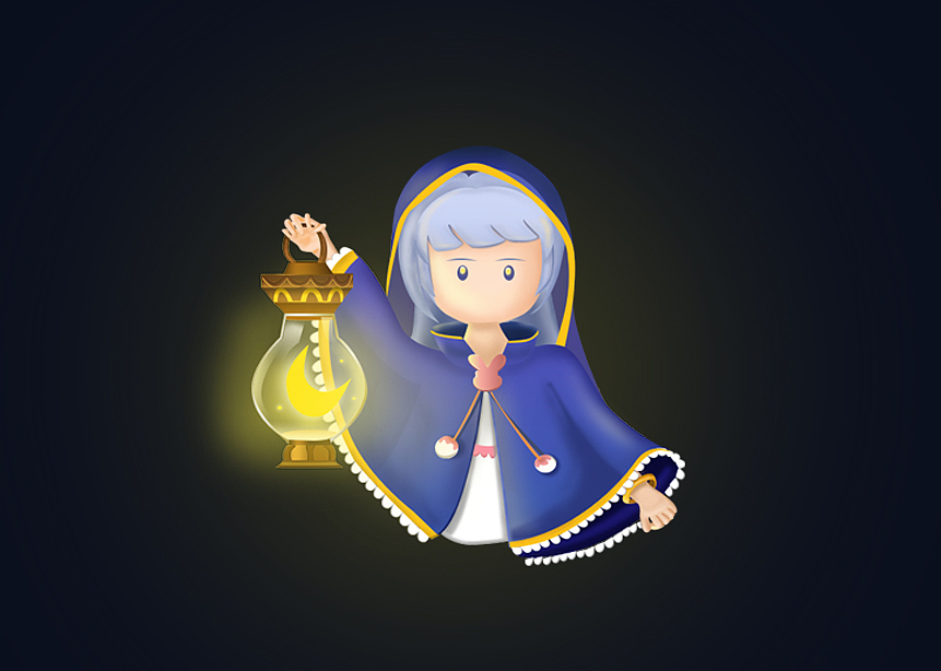 神秘女孩-原创设计（图ZMzQ1NzcyNzY=） - 图标 - 站酷设计师旋子yeah原创素材 - 站酷ZCOOL