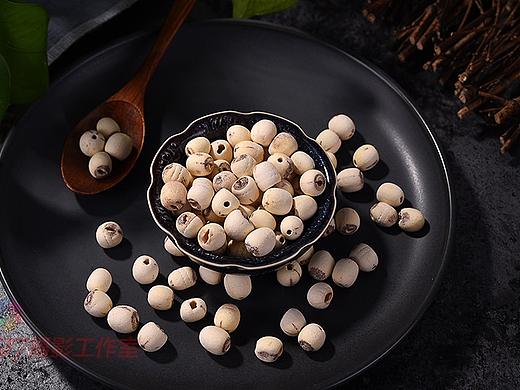 莲子皂角雪燕产品静物拍摄复古摄影