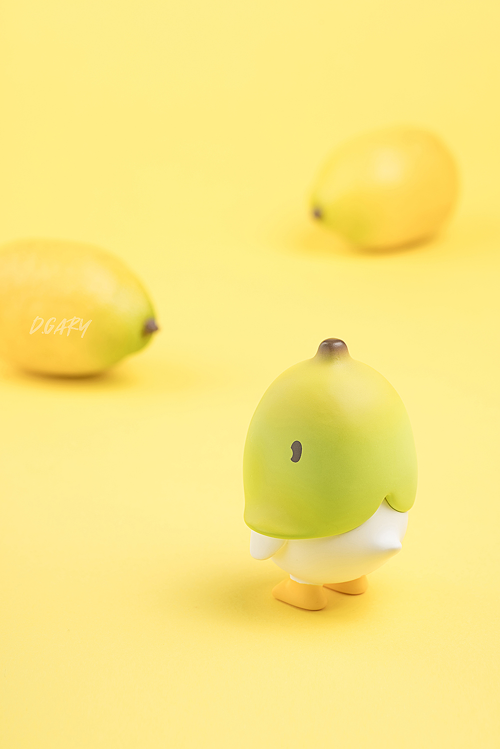 玩偶“焦虑鸭”拍摄