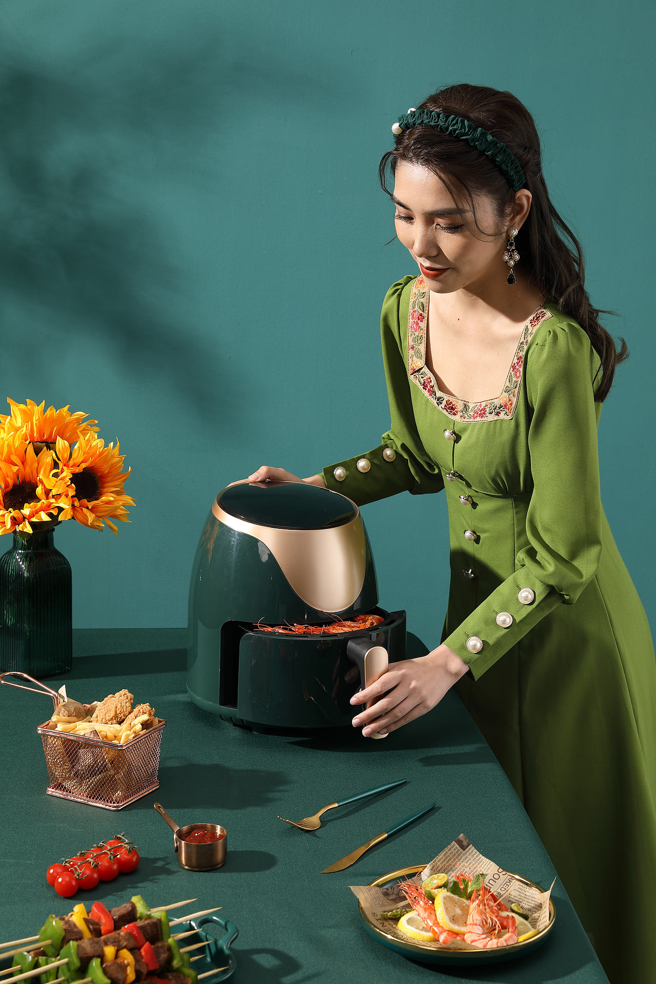 空气炸锅炸炉创作