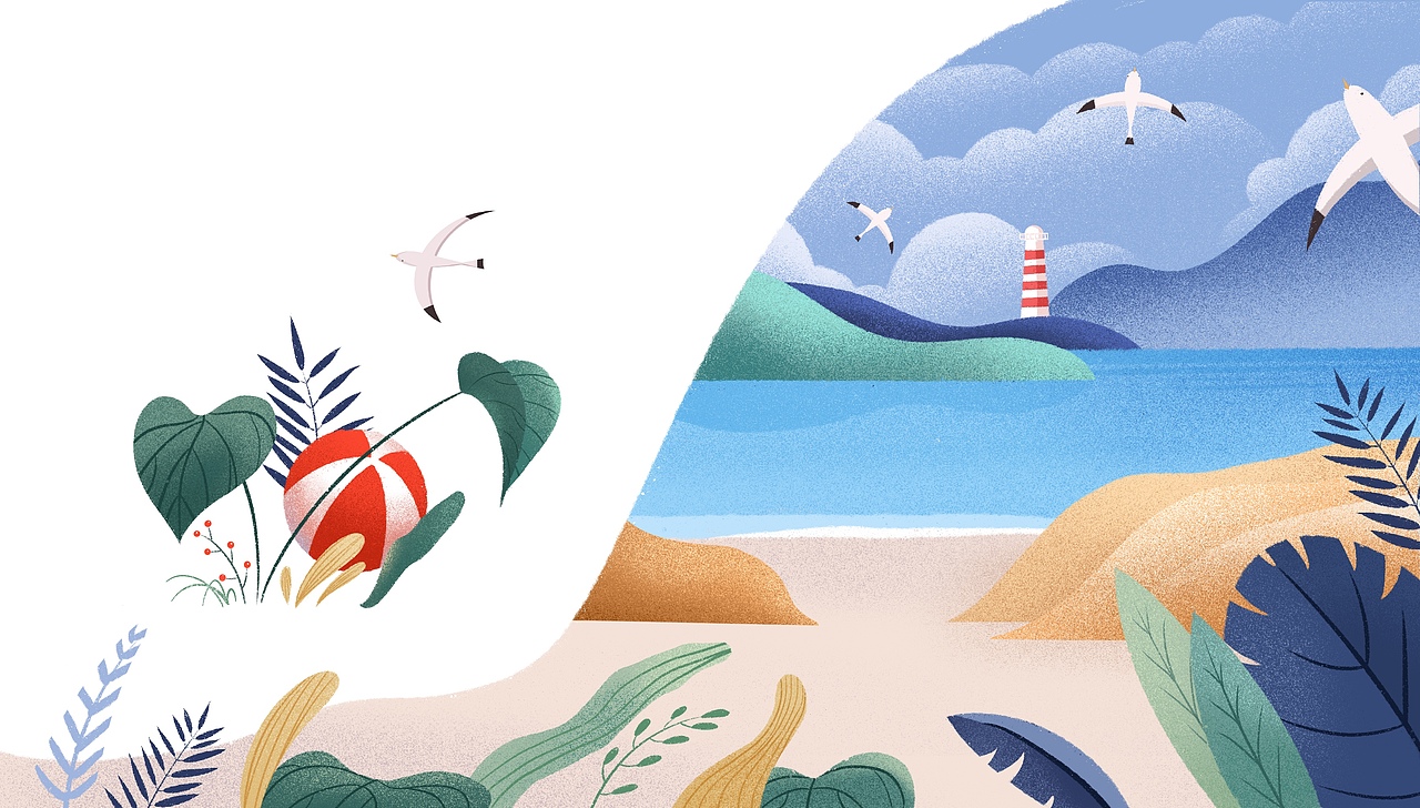 8月iPad插画系列