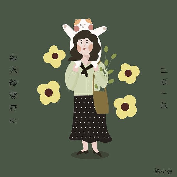 和猫咪在一起的幸福时光