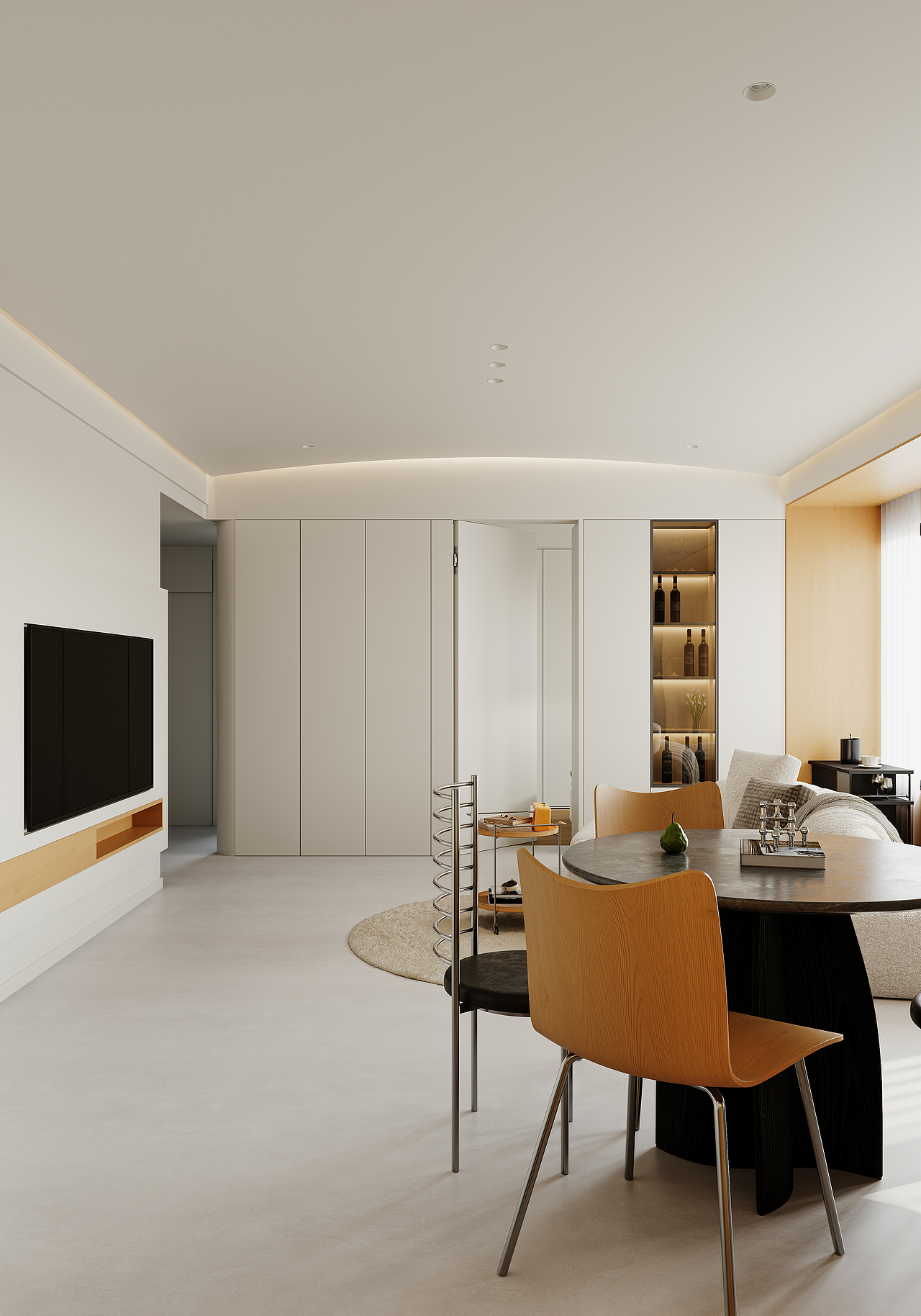 效果图渲染｜橘白（图ZMzgxOTQ0ODY4） - 家装设计 - 站酷设计师LepezzA原创素材 - 站酷ZCOOL