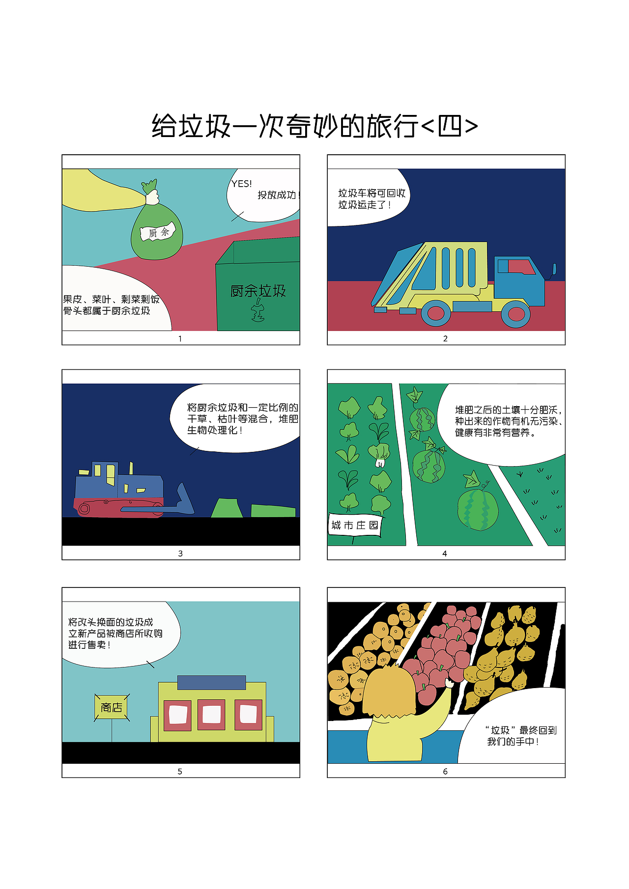 社区垃圾分类设计（图ZODA4OTIzOTY=） - 宣传物料 - 站酷设计师牛肉味的梦想家原创素材 - 站酷ZCOOL