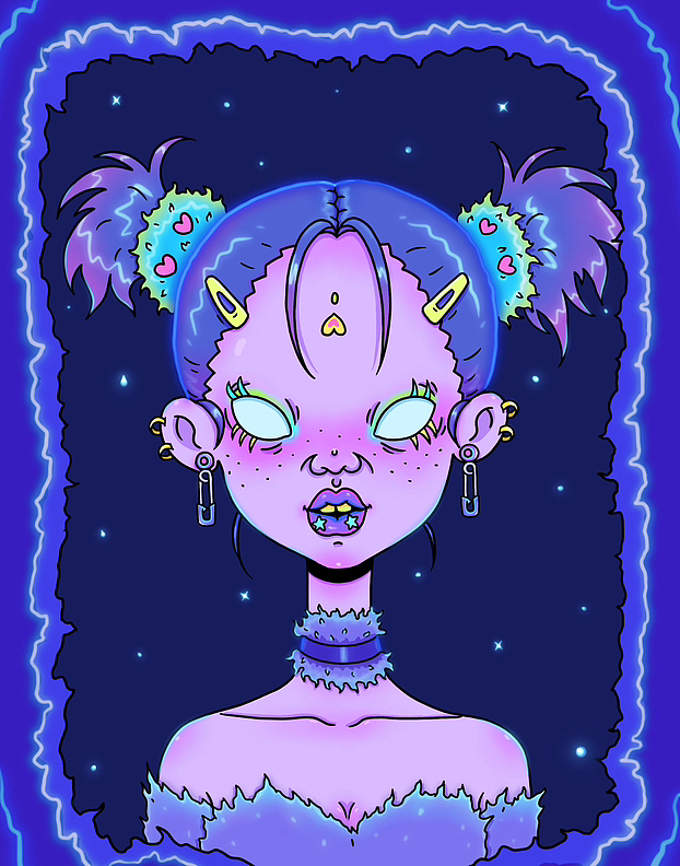 分享个人原创IP的插画作品（部分）（图ZMzQ3MjUxODky） - 艺术插画 - 站酷设计师yokilea原创素材 - 站酷ZCOOL