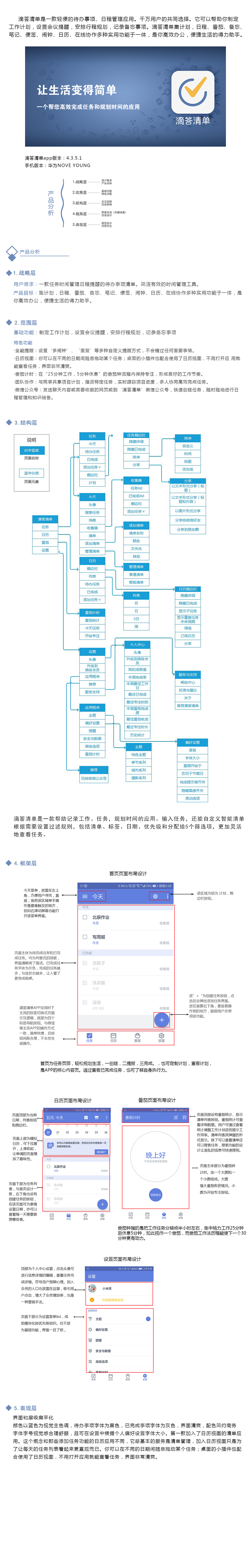 产品分析-滴答清单APP（图ZMTE4MDAxODY4） - 交互/UE - 站酷设计师小米蕉原创素材 - 站酷ZCOOL