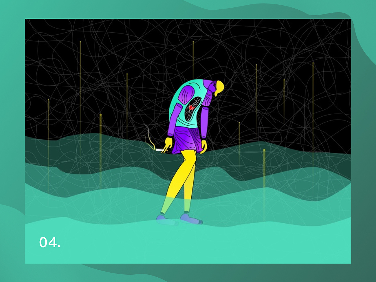 颓废(那就这样若无其事的颓废下去吧)