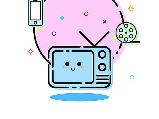 MBE风格视频APP引导页