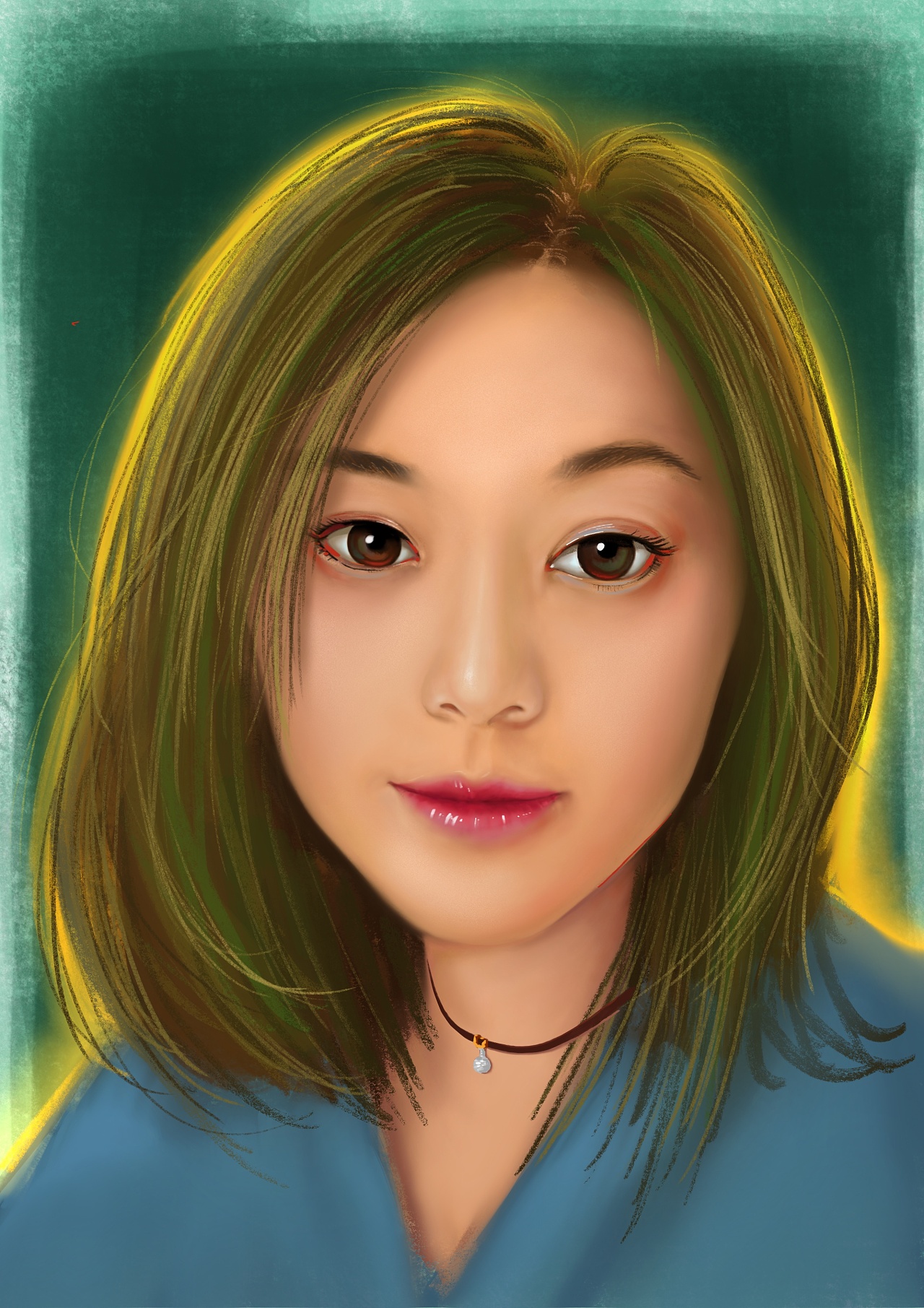 procreate 人像练习|插画|插画习作|紫外线1988