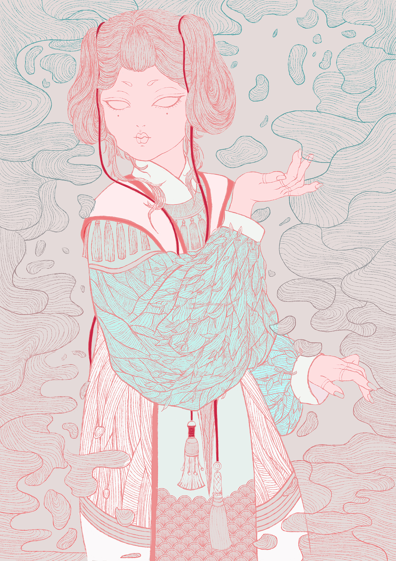 插画临摹练手（图ZMTM2MjYxMTIw） - 创作习作 - 站酷设计师恰恰go0原创素材 - 站酷ZCOOL