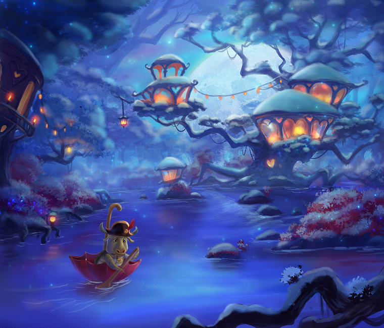 爱丽丝梦游仙境 Q版游戏场景（图ZMTQ2MTg5MzI4） - 游戏原画 - 站酷设计师Sindy若叶原创素材 - 站酷ZCOOL