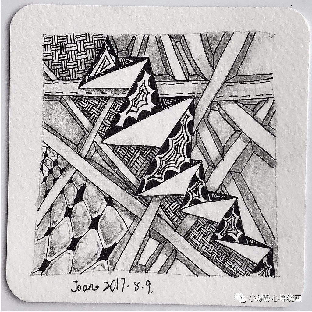 禅绕画（图ZMTIzMTg1NDg0） - 绘画 - 站酷设计师小琼静心禅绕画原创素材 - 站酷ZCOOL