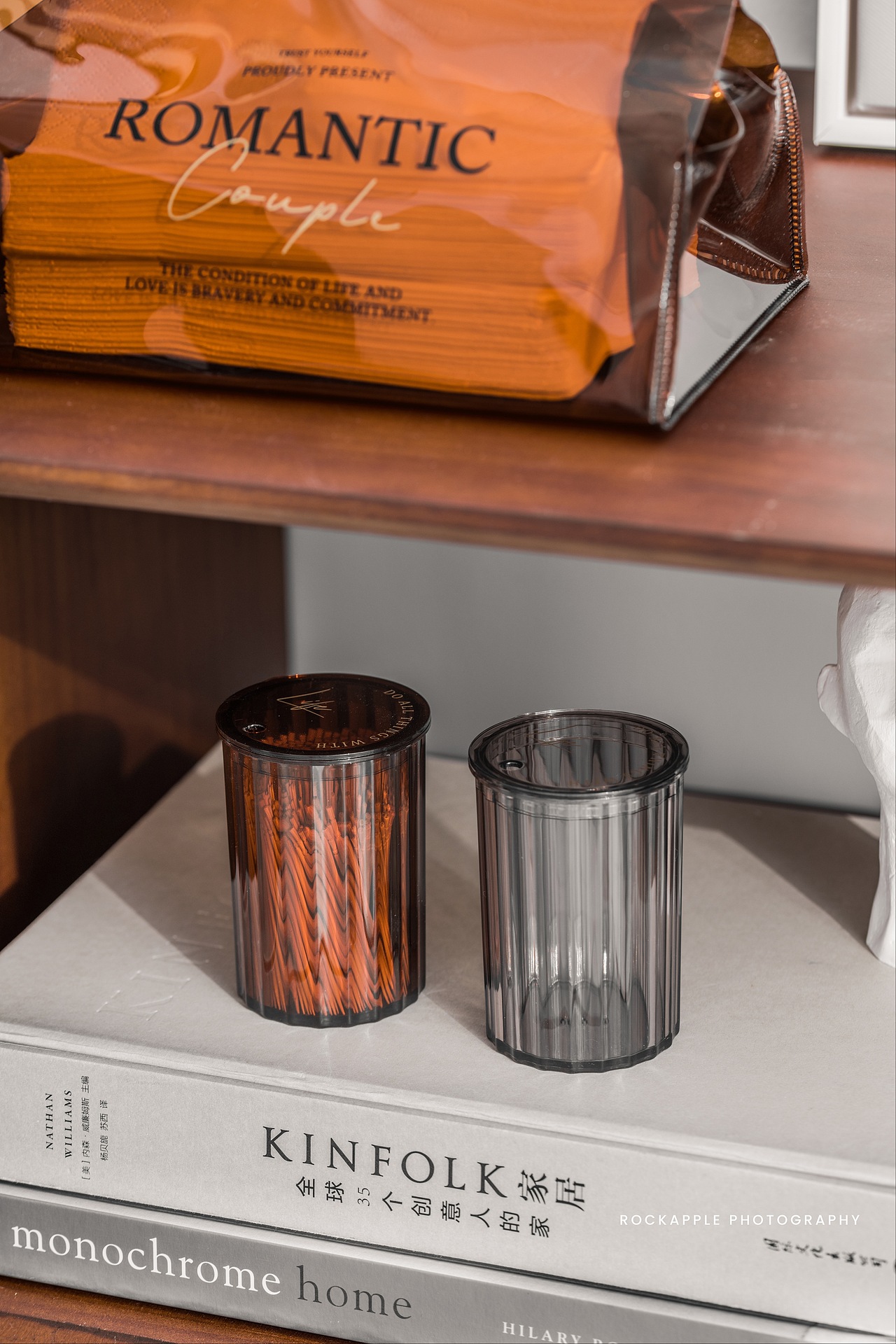 网红透明牙签盒/车载挂式纸巾袋