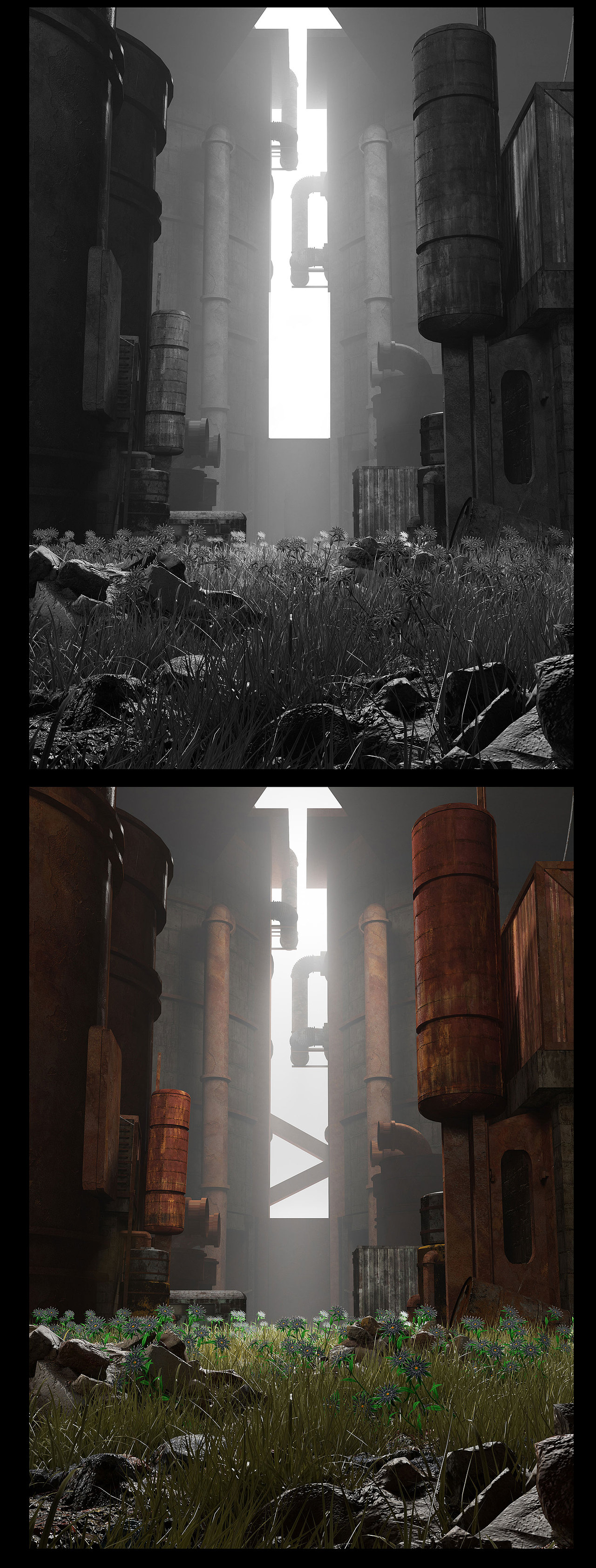 【光影军团】尼尔:机械纪元-影视人像合成 | 光影视觉