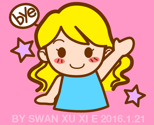 自制表情包，动态表情头像，可爱二元素小女孩（手绘Q版漫画_by swan）（图ZNDA5Nzc0OTY=） - 动画片 - 站酷设计师annexier原创素材 - 站酷ZCOOL