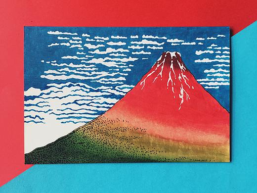 富岳三十六景 - 凯风快晴