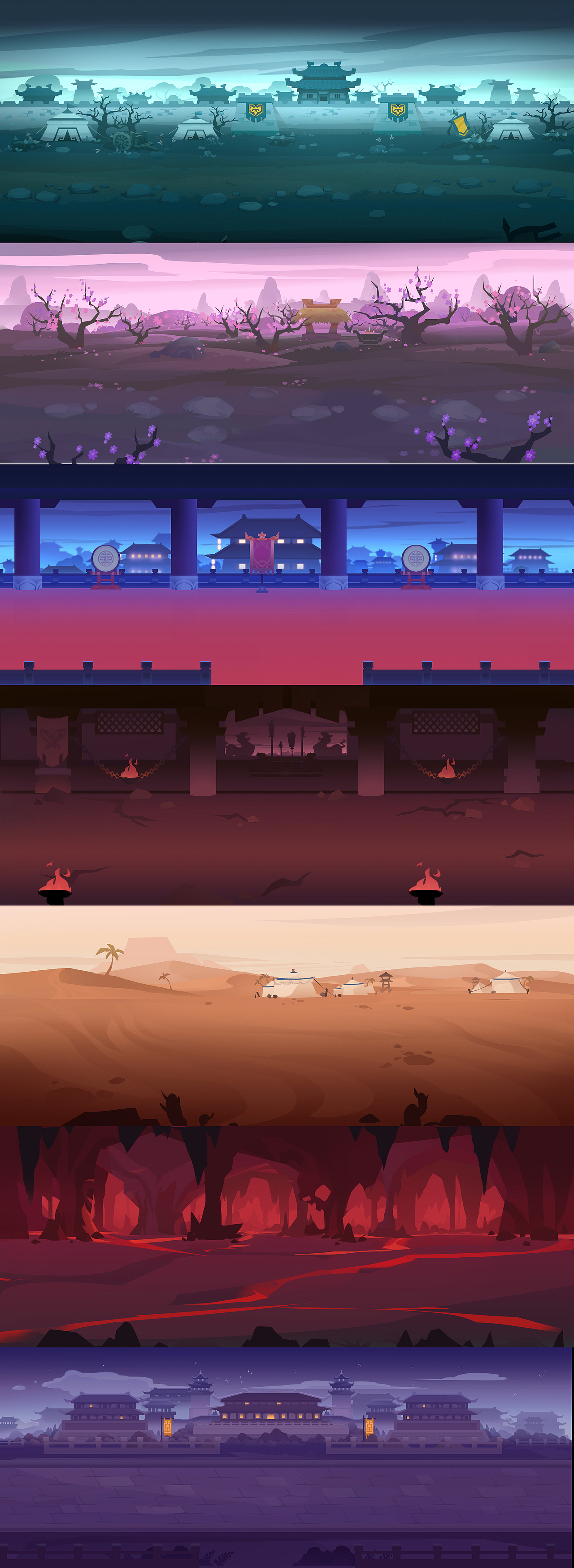 早期画的一些横版概念和成品小作（图ZOTk5NDg0NDg=） - 游戏原画 - 站酷设计师我叫YYY原创素材 - 站酷ZCOOL