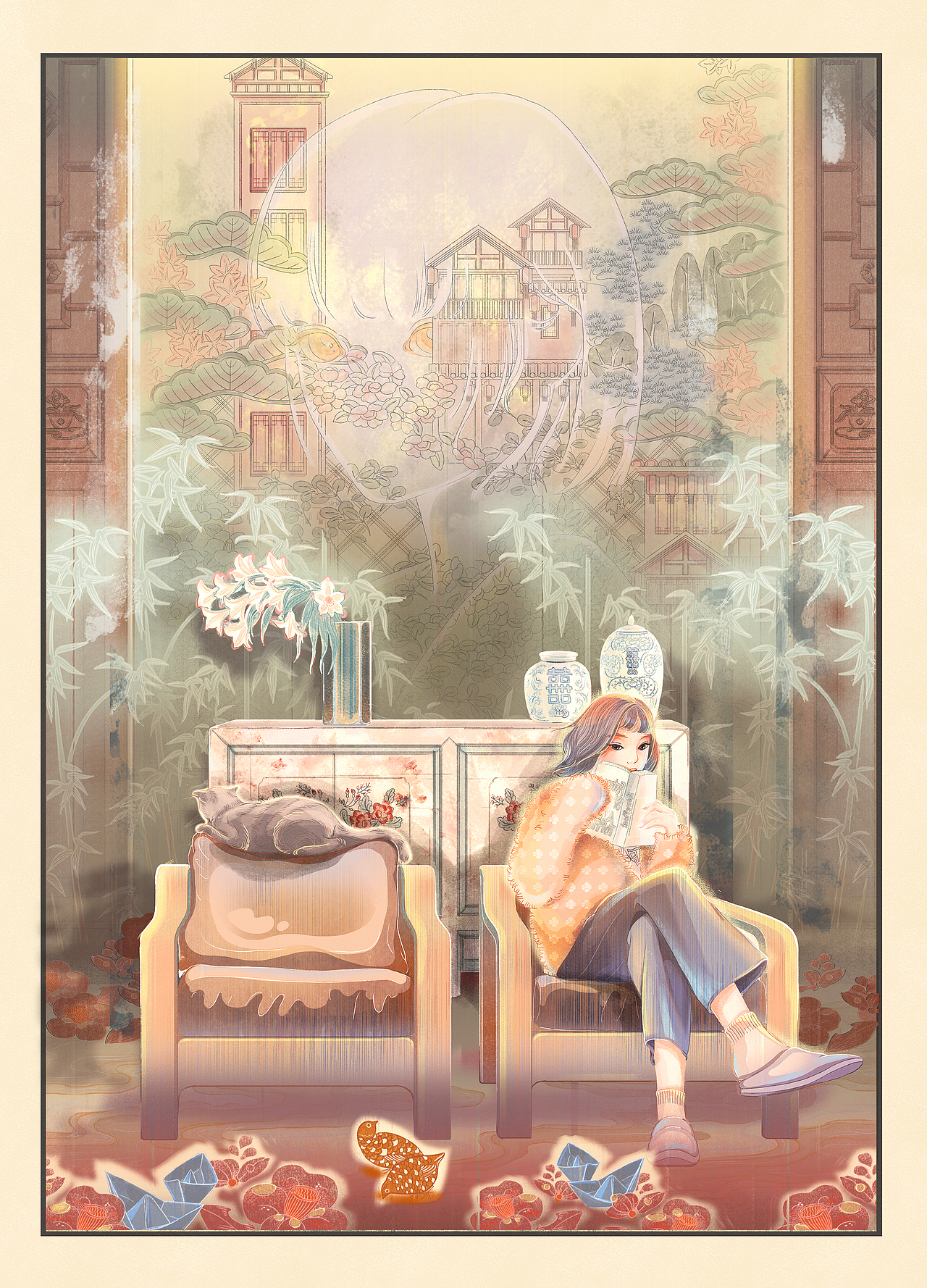 14号楼的邻居（图ZMjkwNjI4MDE2） - 商业插画 - 站酷设计师啊啊阿司原创素材 - 站酷ZCOOL