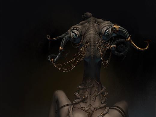 【角色概念设计】 克苏鲁风格 - 《丰饶之母的子嗣》