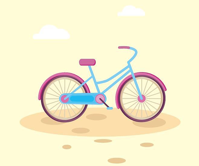自行车（图ZMTU3NjA2MjUy） - 创作习作 - 站酷设计师xuebo有点凉原创素材 - 站酷ZCOOL