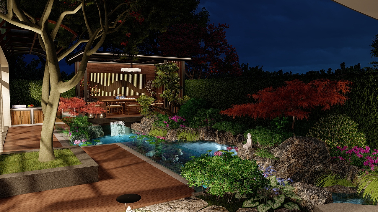 静-净-景（图ZMTYxMzA1MzEy） - 景观设计 - 站酷设计师画941原创素材 - 站酷ZCOOL