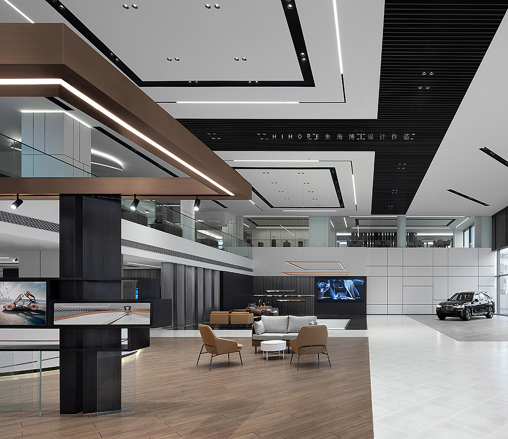 汽车展厅的叙事美学-bmw宝马4s领创店设计