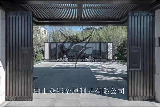 售楼处吧台不锈钢山水景墙不锈钢山水屏风隔断独秀一枝