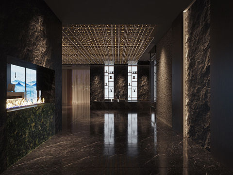 足療大廳（個人主頁-ZNjU1ODY4MTI=） - 商業(yè)空間設(shè)計 - 站酷設(shè)計師Z16246244原創(chuàng)素材 - 站酷ZCOOL