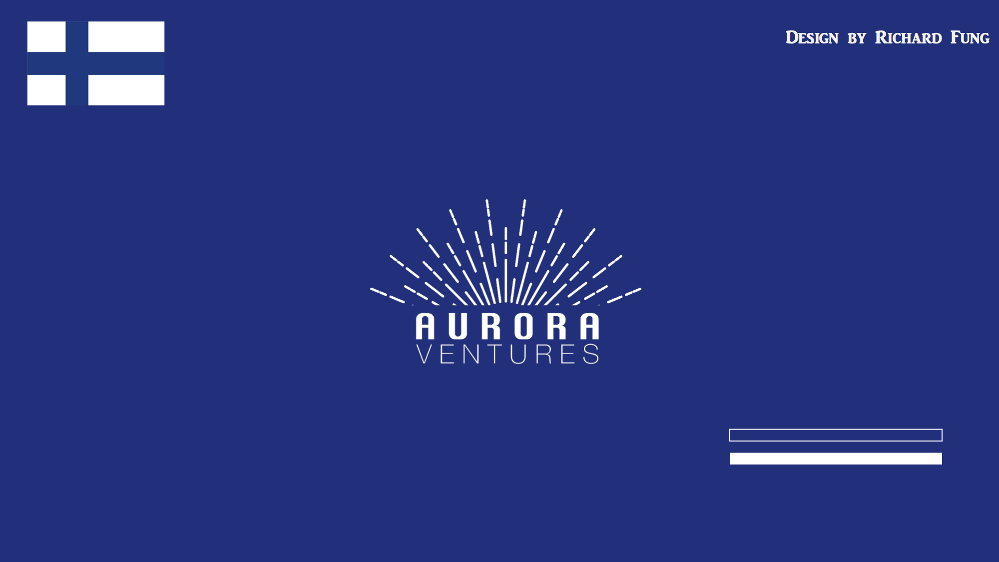 芬兰极光投资logo原创设计方案