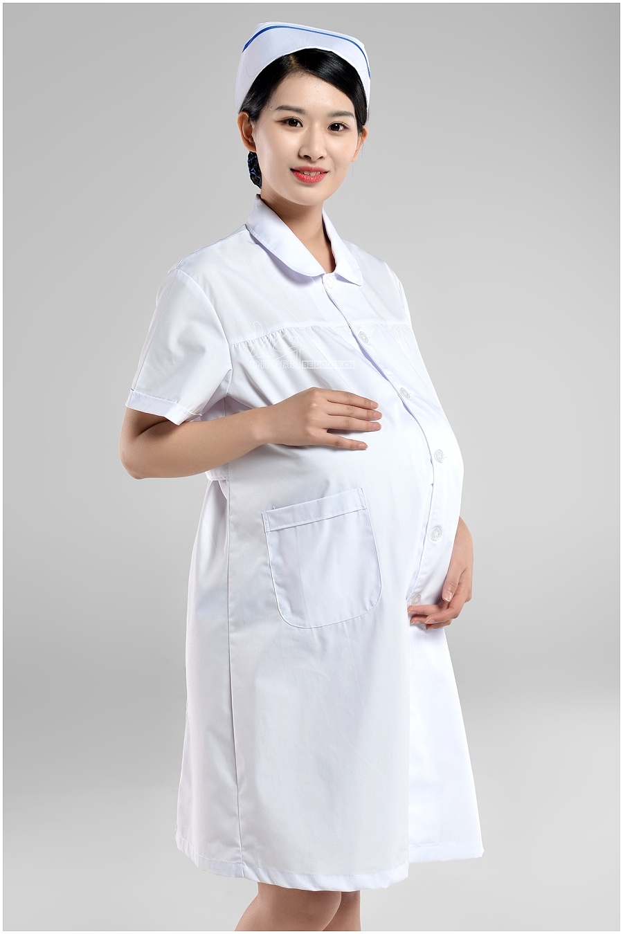 北斗-帽子拍摄-国内模特拍摄-护士服拍摄-孕妇服拍摄