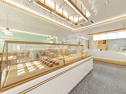 蛋糕店效果图